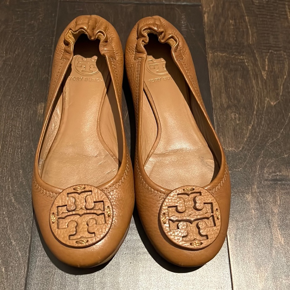 Tory Burch Tan Flats